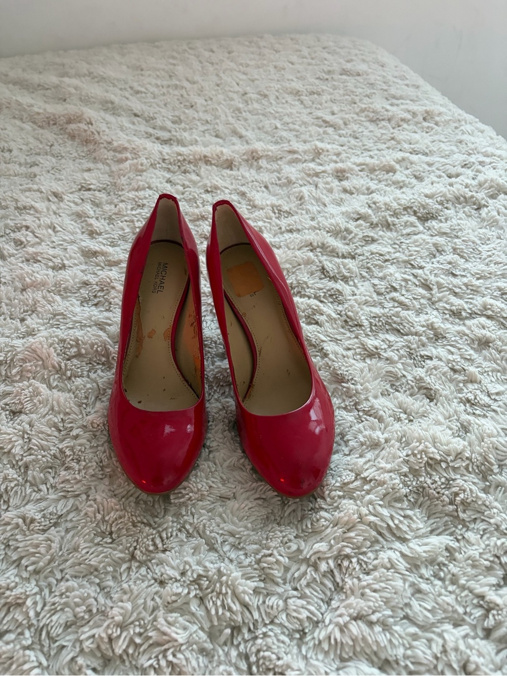 Michael Kors red Patent Leather Pumps